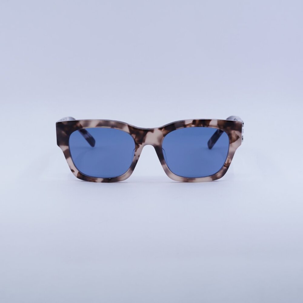 🕶️ New Givenchy GV40072F 55V Sunglasses - Coloured Havana Frame, Blue Lenses - Picture 2 of 9